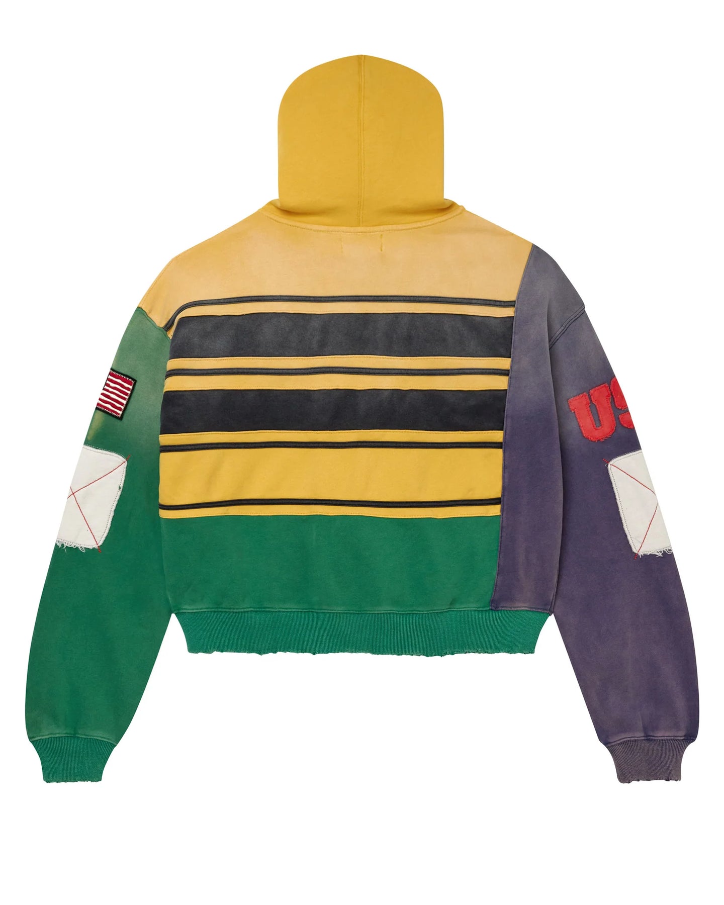 Vale Forever Collage Zip Up Hoodie Mardi Gras