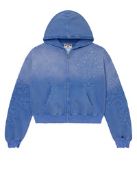 Vale Forever Carver Zip Up Hoodie Ice Blue