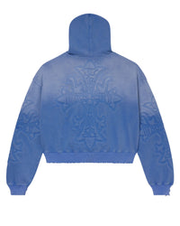 Vale Forever Carver Zip Up Hoodie Ice Blue