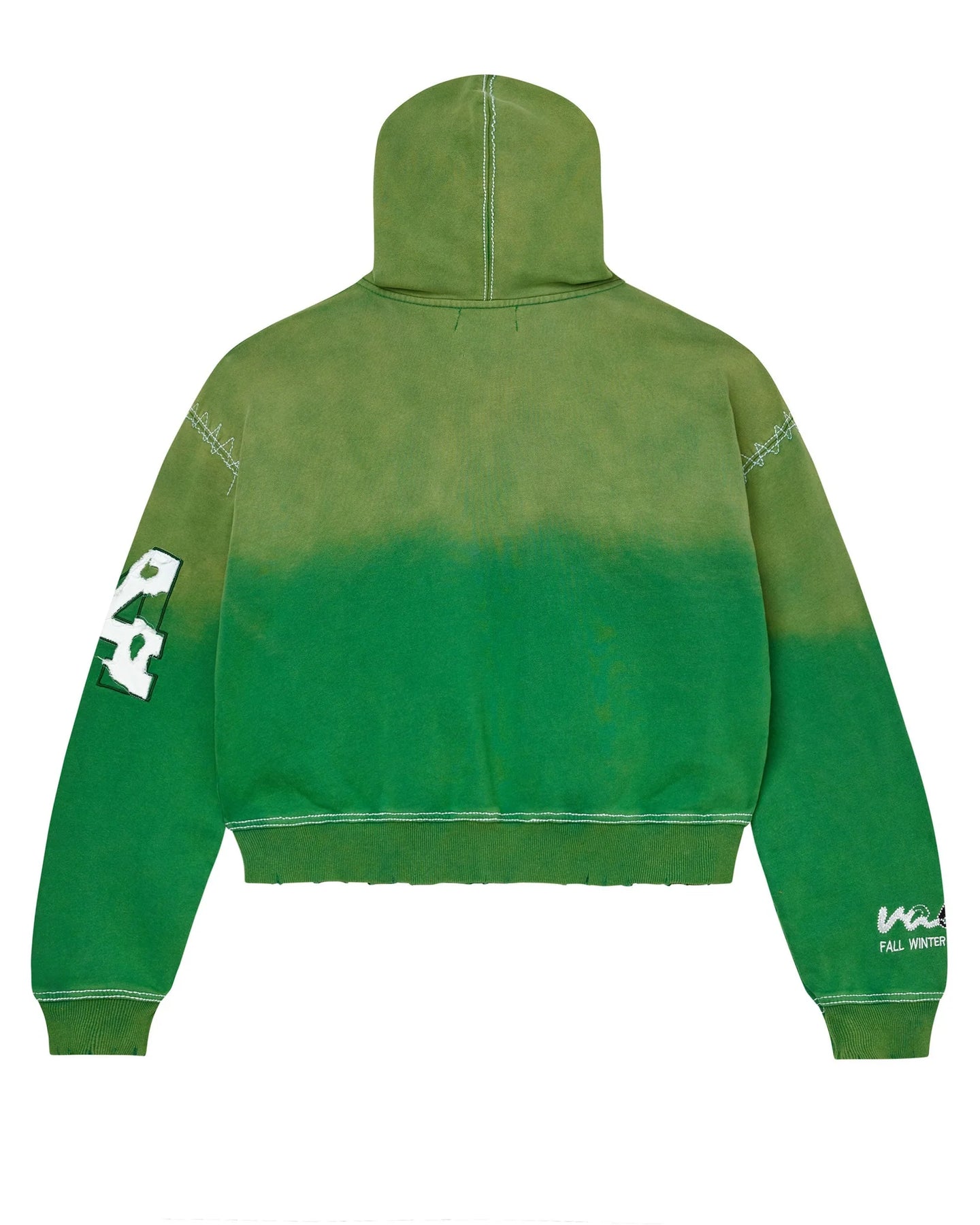 Vale Forever Sunny Zip Up Hoodie Green
