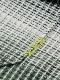 Scotch & Soda Stripe Waffle Shirt - Amsterdam Green Stripe