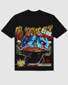 G west Men's Love my game Tee Black/red/blue