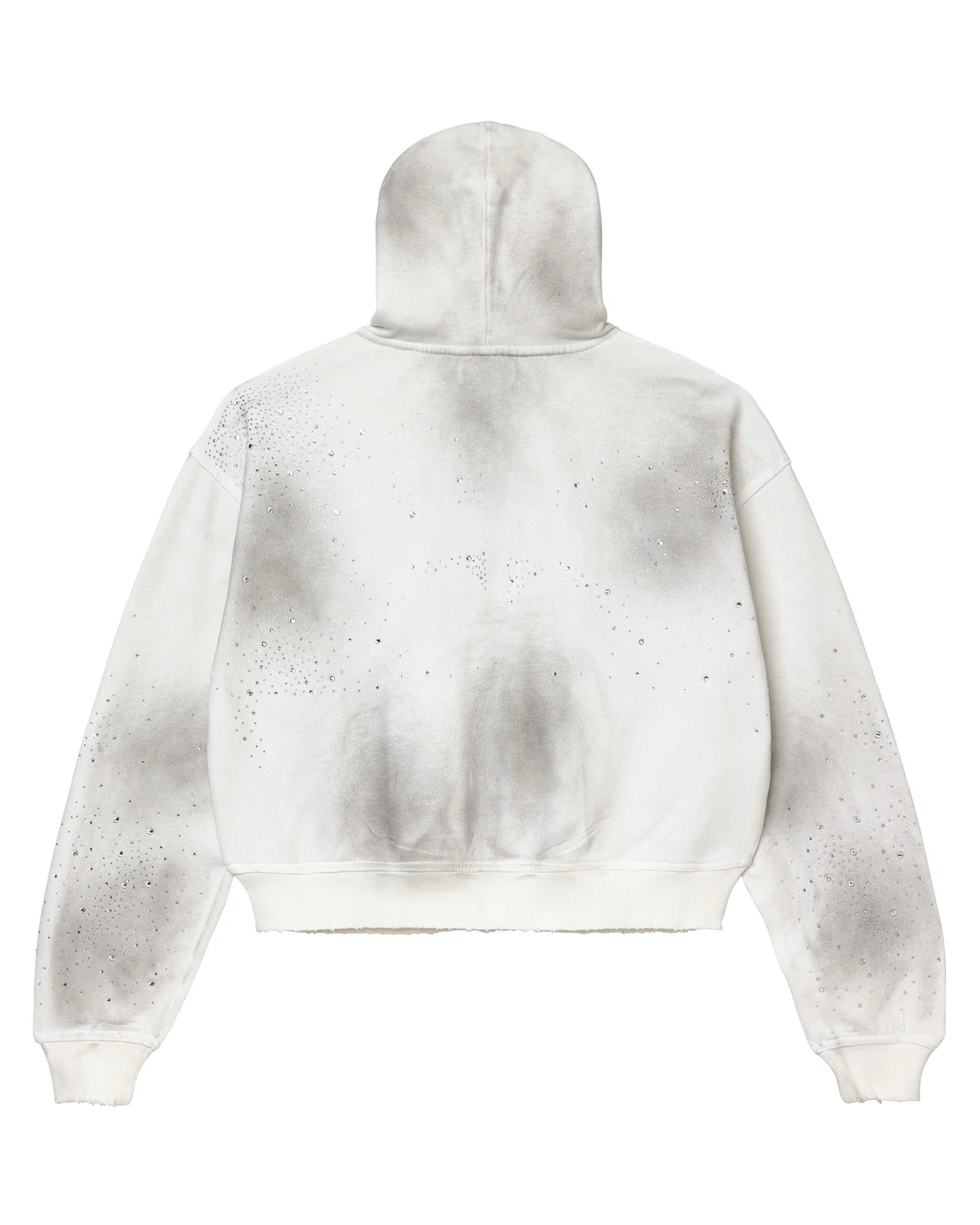 Vale Forever Classico Zip Up Hoodie White