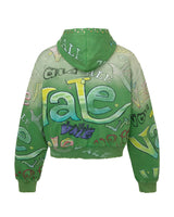 Vale Forever Spearmint Zip Up Hoodie Green