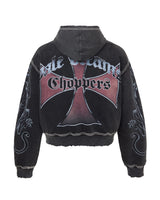 Vale Forever Hardy Boyz Zip Up Hoodie Black