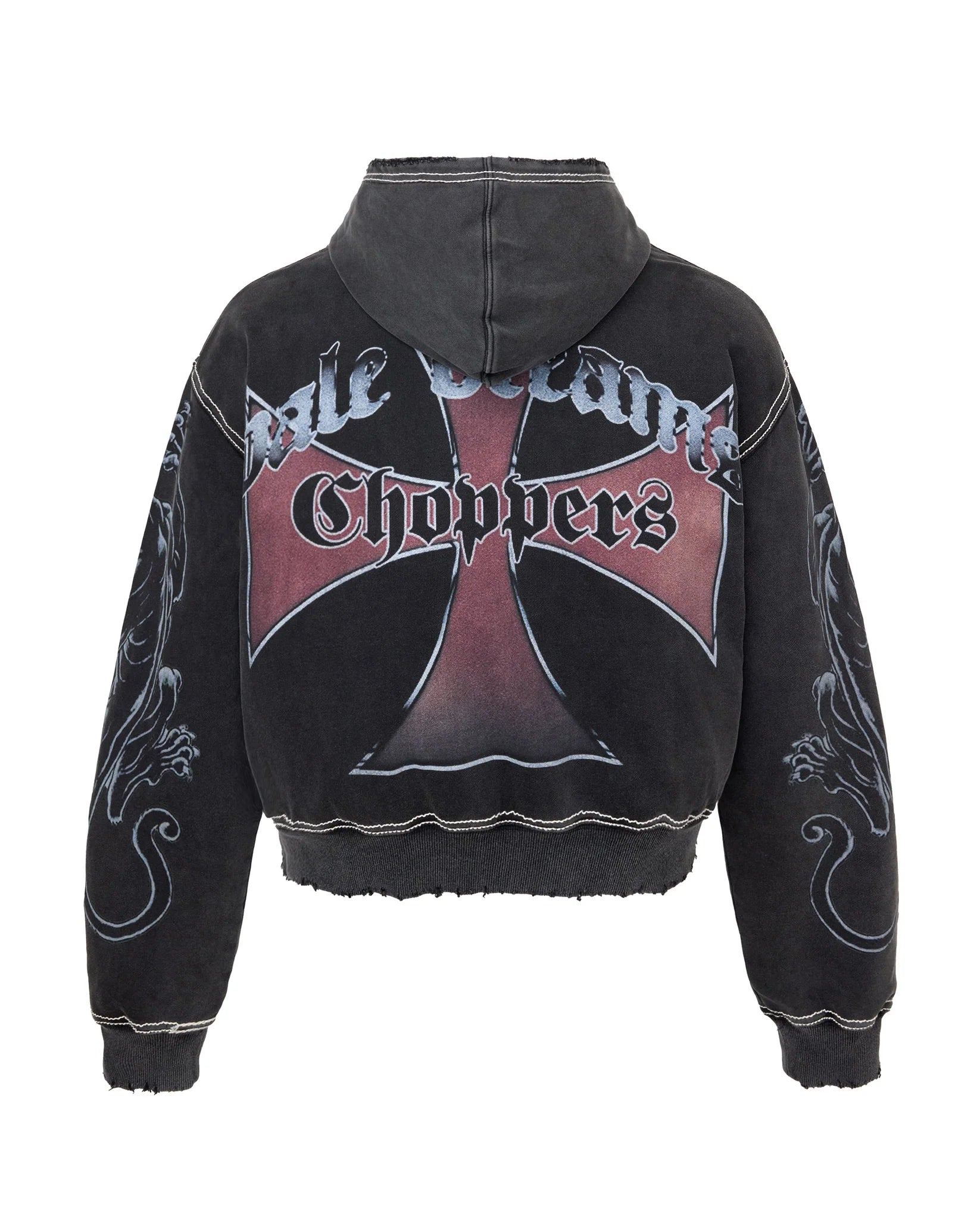 Vale Forever Hardy Boyz Zip Up Hoodie Black