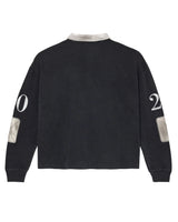Vale Forever Stallion Rugby L/S Polo Black