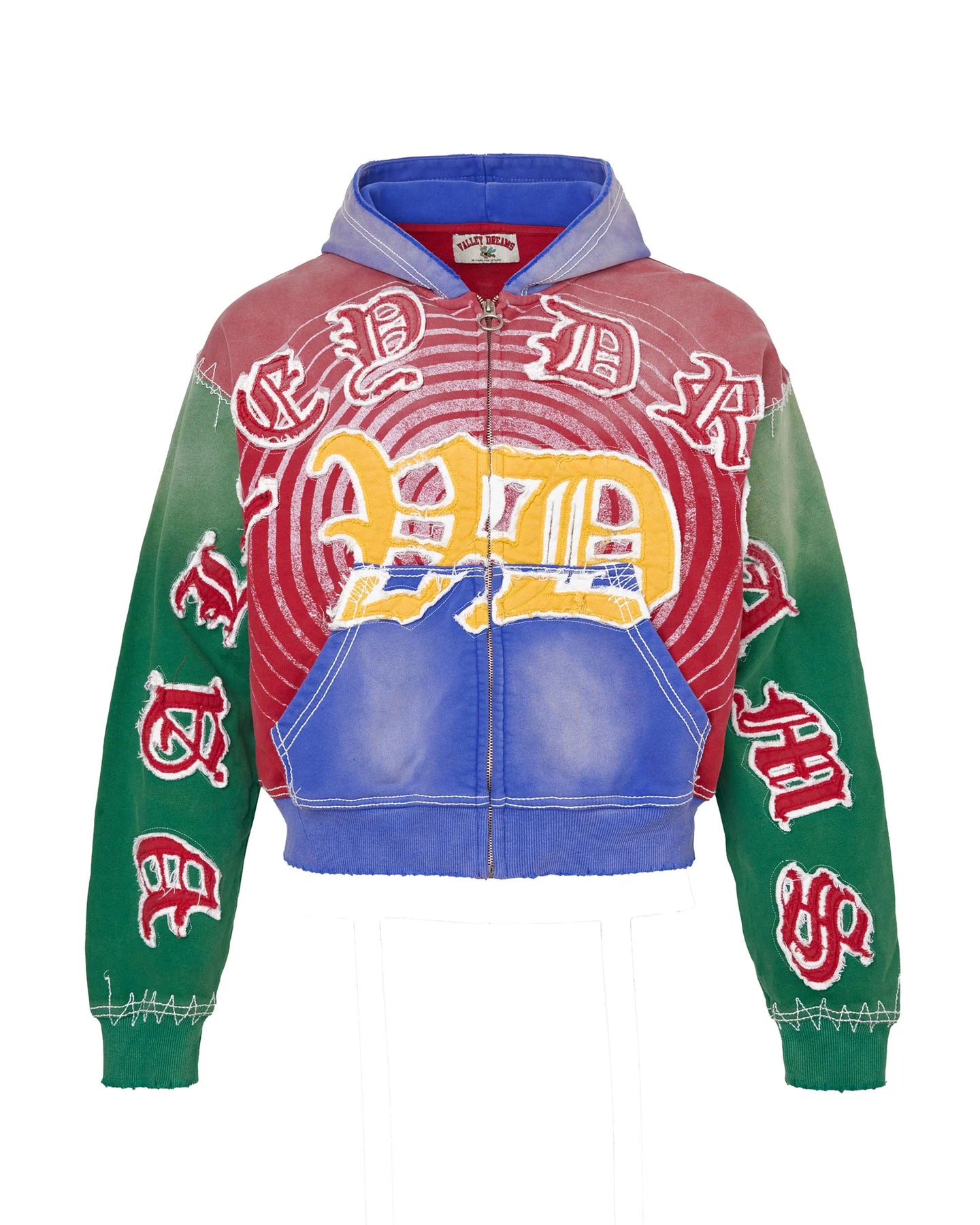 Vale Forever Looney Tunes Zip Up Hoodie Multi Color