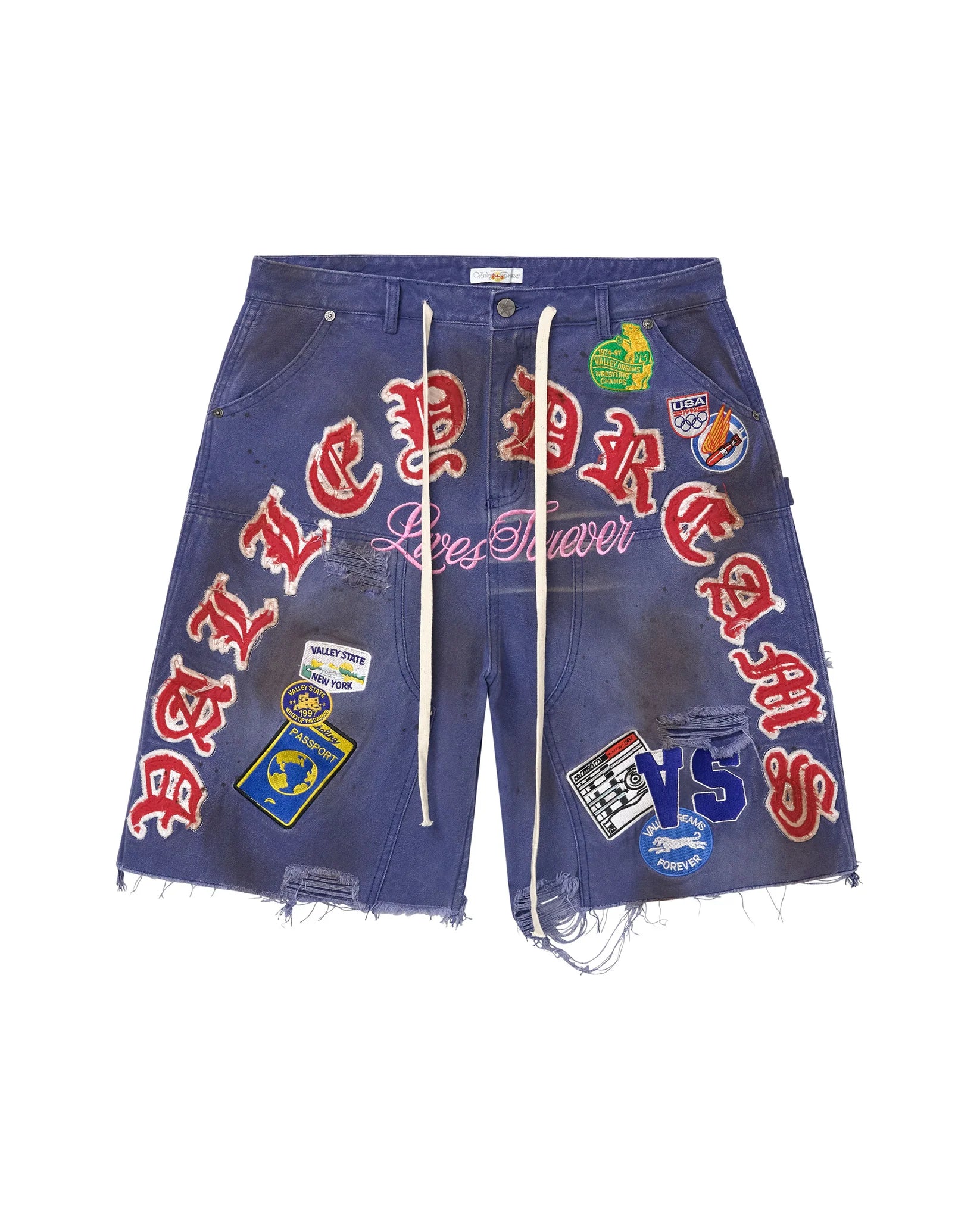 Vale Forever Workshop Jorts Blue