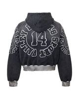 Vale Forever Anthem Zip Up Hoodie Black