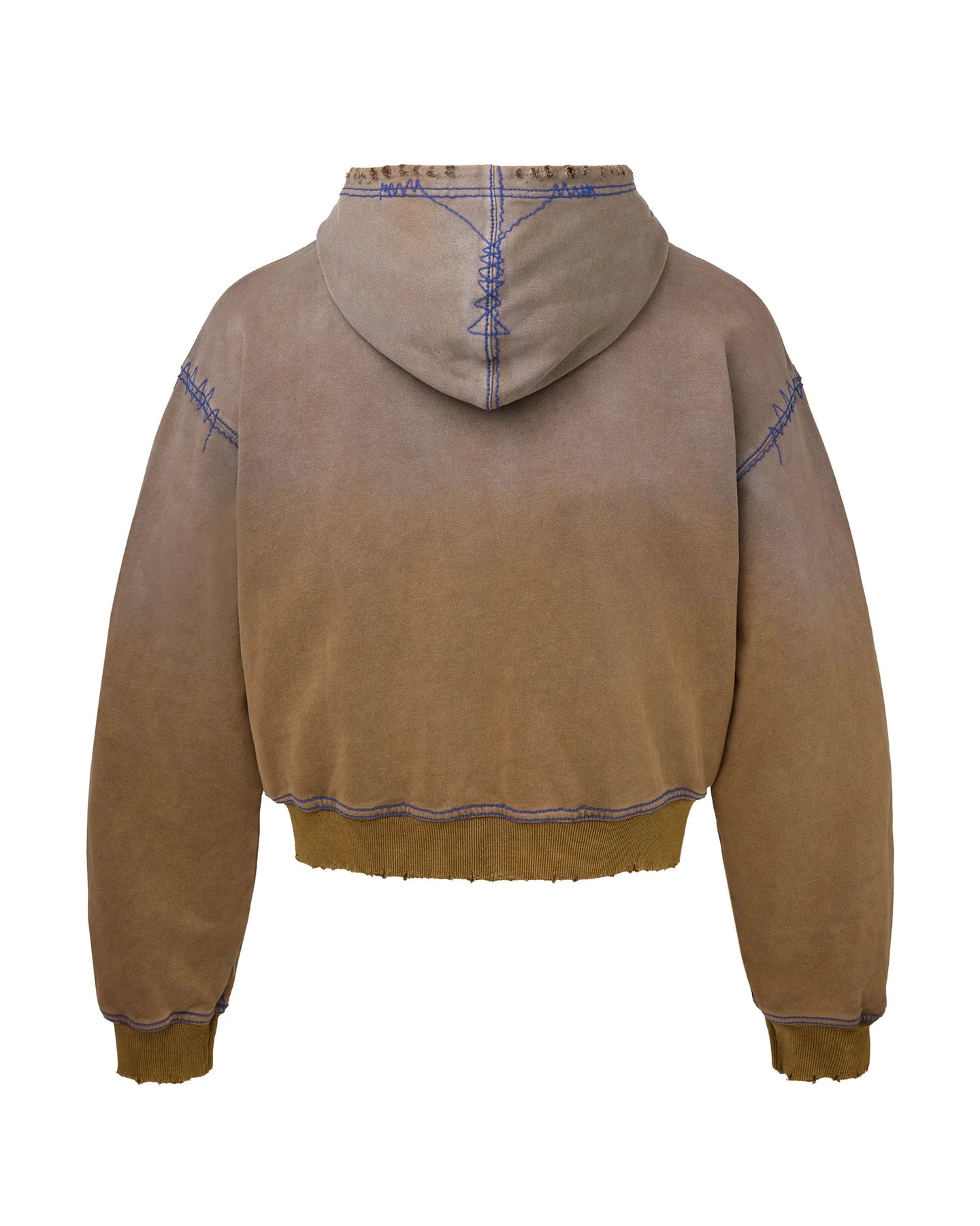 Vale Forever Sunny Zip Up Hoodie Brown