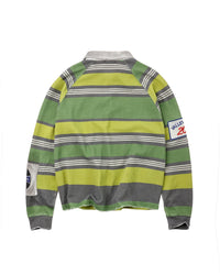 Vale Forever Jerry Rugby L/S Polo Green