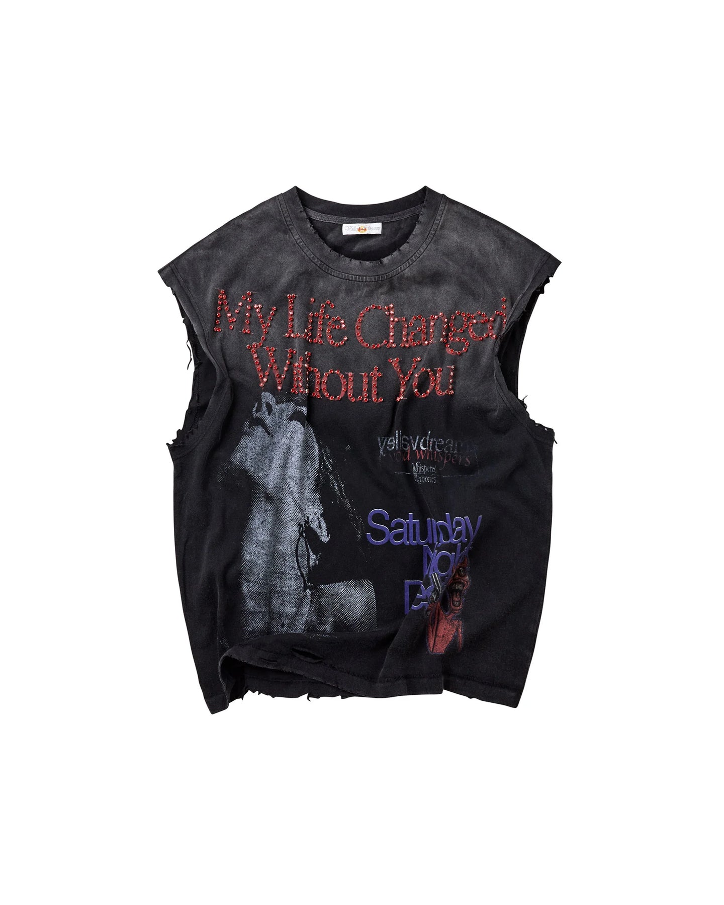 Vale Forever Growth Sleeveless Tee Black