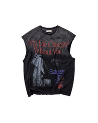 Vale Forever Growth Sleeveless Tee Black