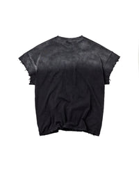 Vale Forever Tiger Hood Sleeveless Tee Black