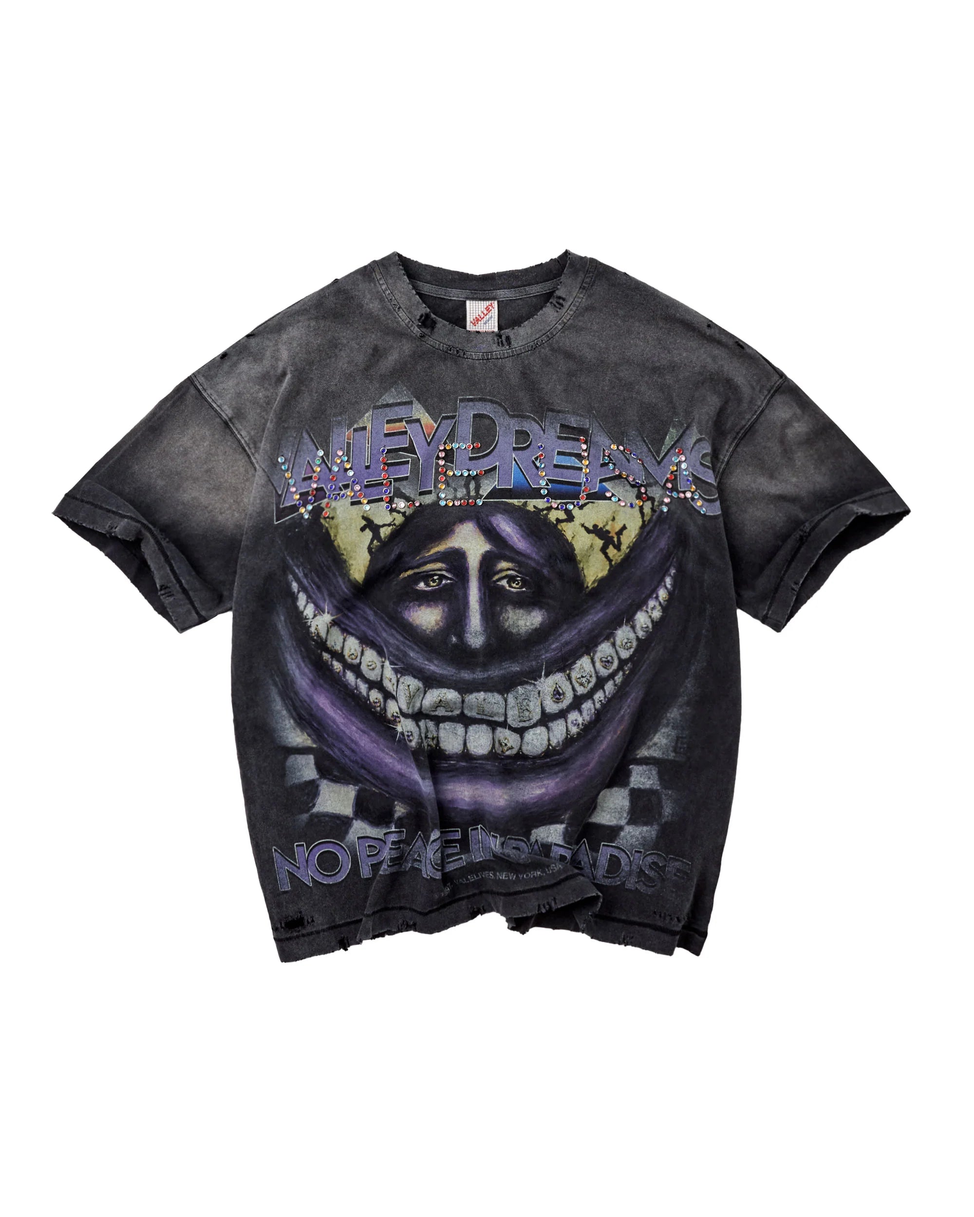 Vale Forever Smiley Face Tee Black
