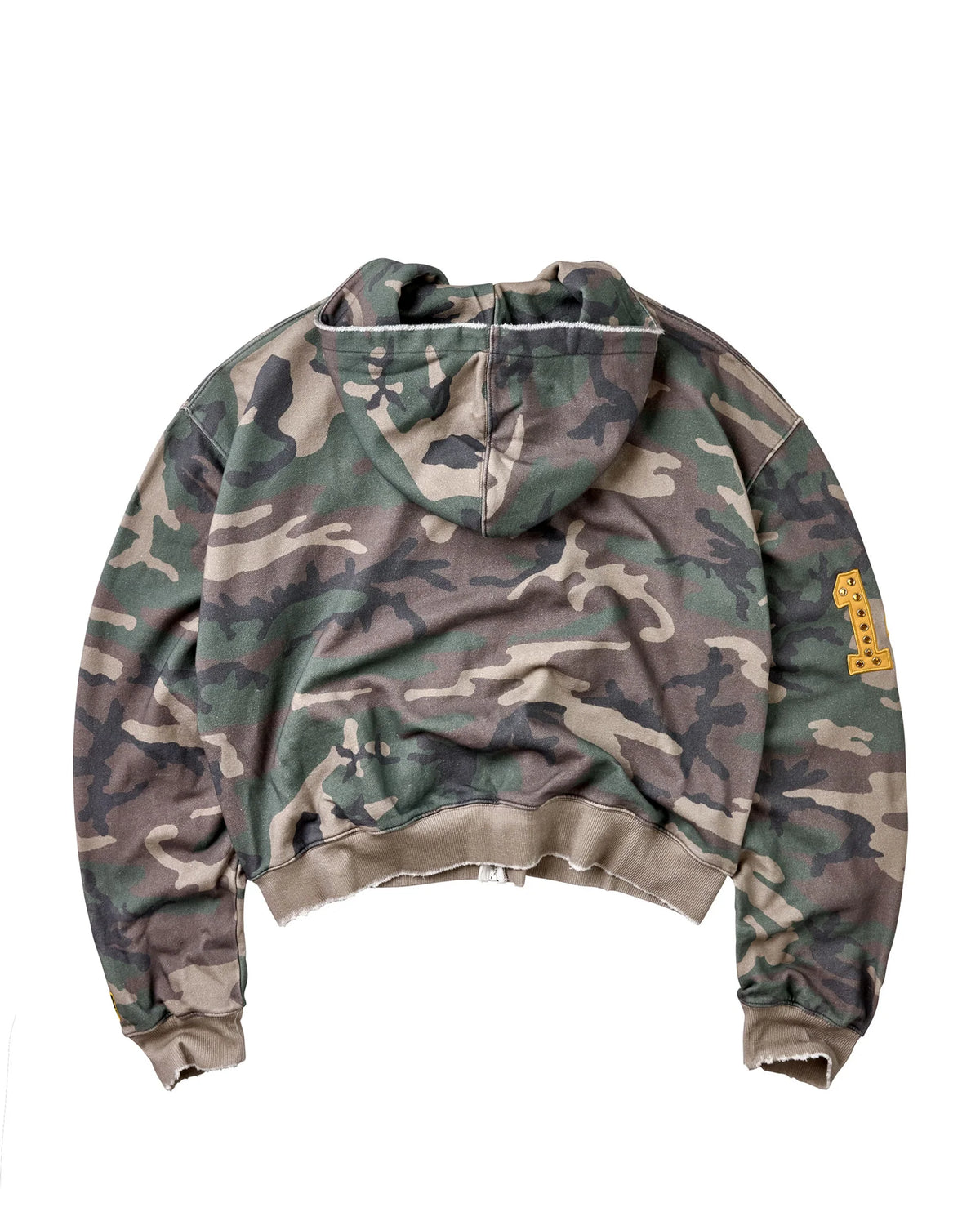 Vale Forever Camo Zip Up Hoodie