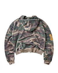 Vale Forever Camo Zip Up Hoodie