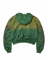 Vale Forever Inferno Zip Up Hoodie Green