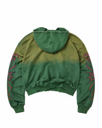 Vale Forever Inferno Zip Up Hoodie Green