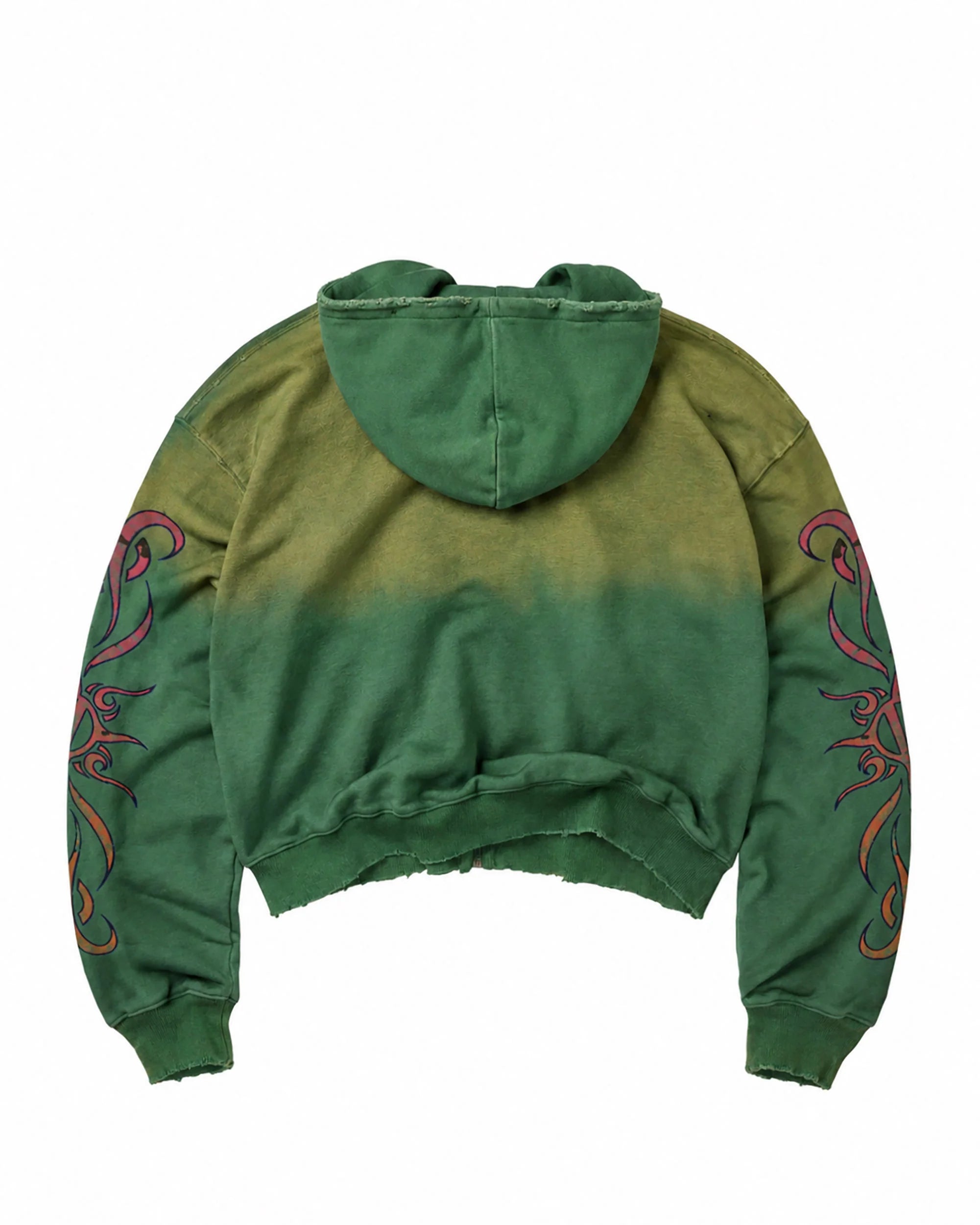Vale Forever Inferno Zip Up Hoodie Green