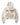 Vale Forever Sunday Zip Up Hoodie Cream
