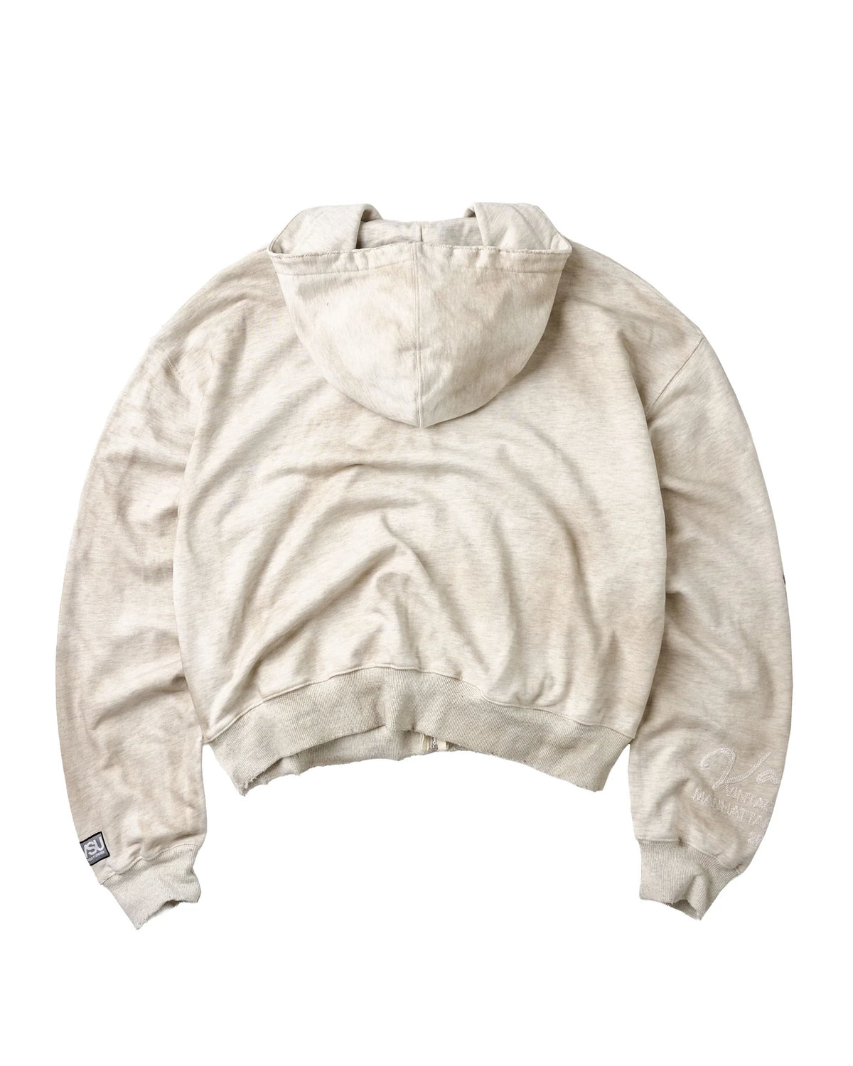 Vale Forever Sunday Zip Up Hoodie Cream