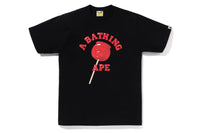 Bape Baby Milo Candy Apples Tee Black X Red