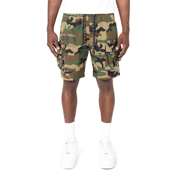 Smoke Rise Utility cargo short - wood camo