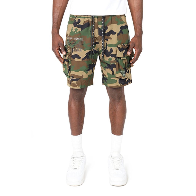 Smoke Rise Utility cargo short - wood camo