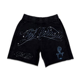 First Row Men’s Lost Paradiso Shorts Black/Blue