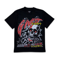 G west Men's Hell in pastel tee black/red/yellow