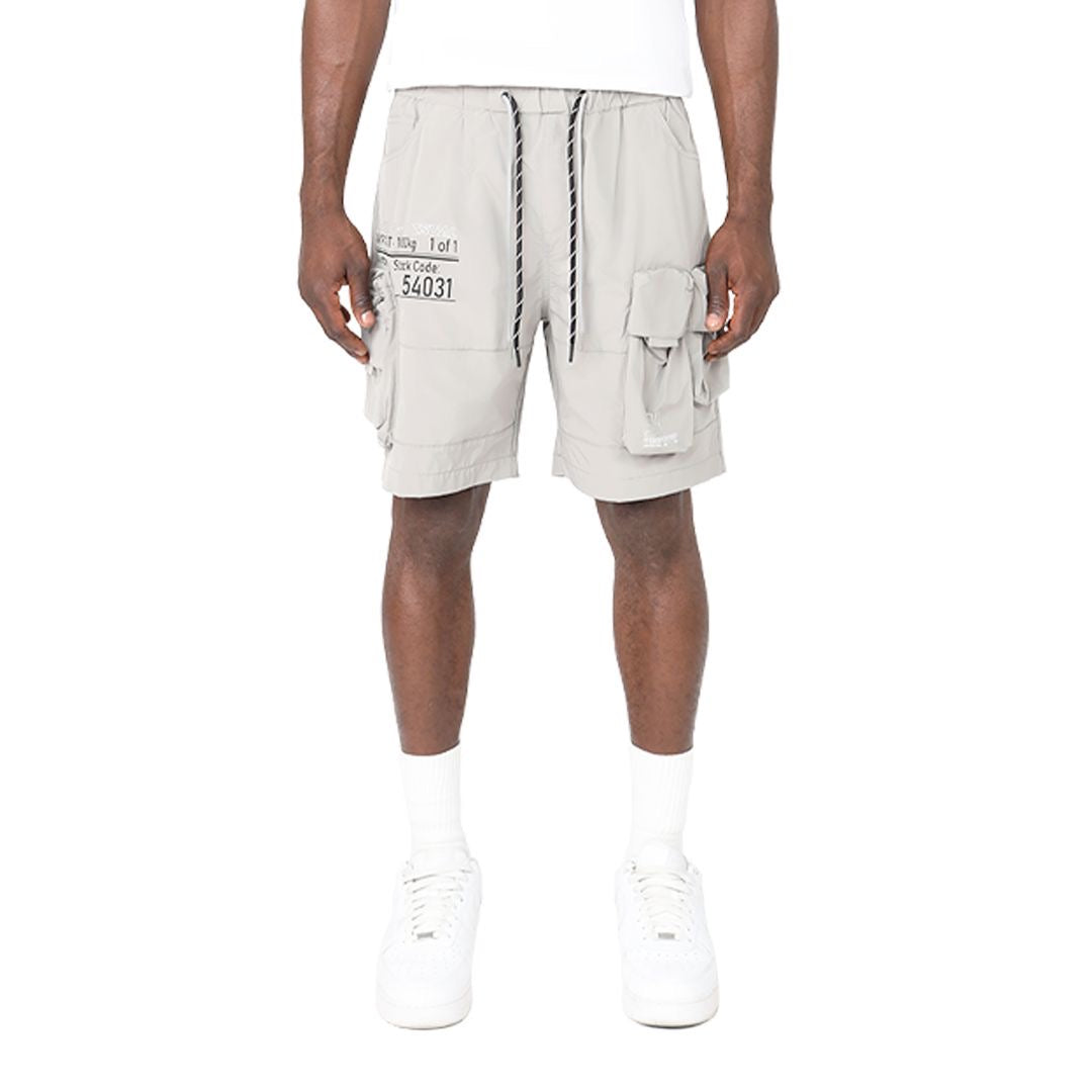 Smoke Rise Utility cargo short - light grey