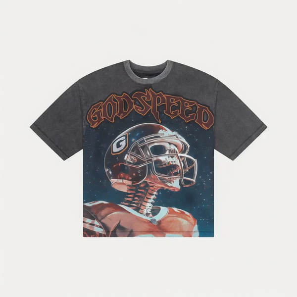 Godspeed Morale T-shirt Grey Wash