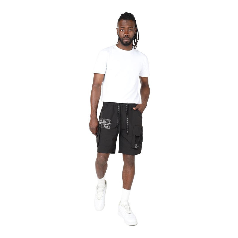 Smoke Rise Utility cargo short - black