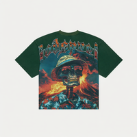 godspeed Natural Disaster tee Forrest green