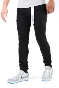 Premium disaster Men's classic ultra stretch jean - Jet black