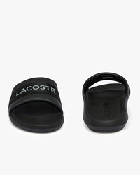 Lacoste Men's Croco Logo Slides Black