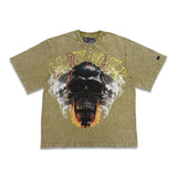 Si Tu Veux Denim Le Monde Graphic T-Shirt – Sandstone Wash