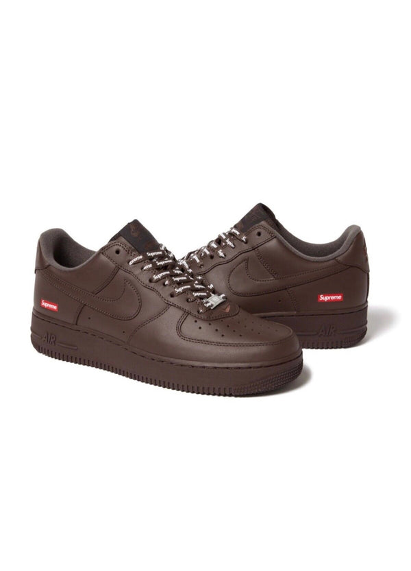 Nike Supreme x Air Force 1 Low 'Box Logo - Baroque Brown' 2023