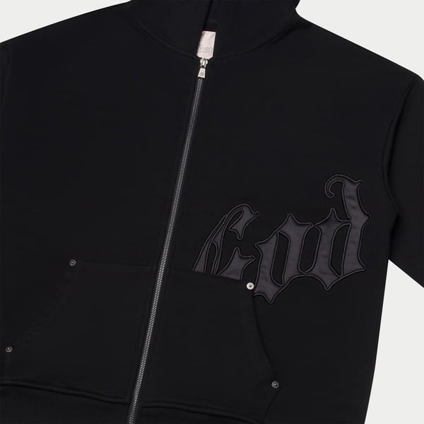 Godspeed Og logo v2 hoodie black / Black
