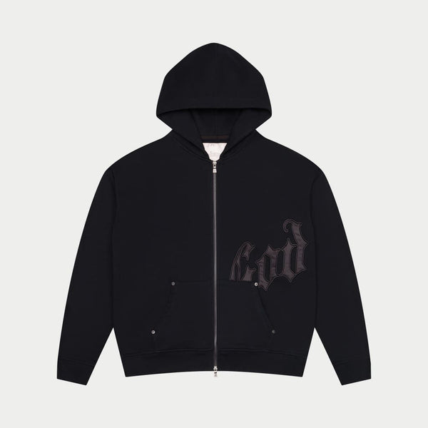Godspeed Og logo v2 hoodie black / Black