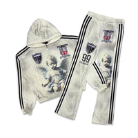 Rare Peace League Jogger Set Cream