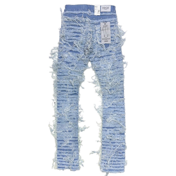 Focus denim (blue ironic flare stacked jean)