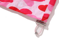 Bape Men’s ABC Dot Hooded Jacket Pink