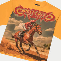 Godspeed Thoroughbred Tee Yellow
