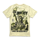 Denimicity Men’s Liberty Drowning Tee Beige