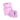 Purple Brand Men's Slab Word Mark Short Set Pink