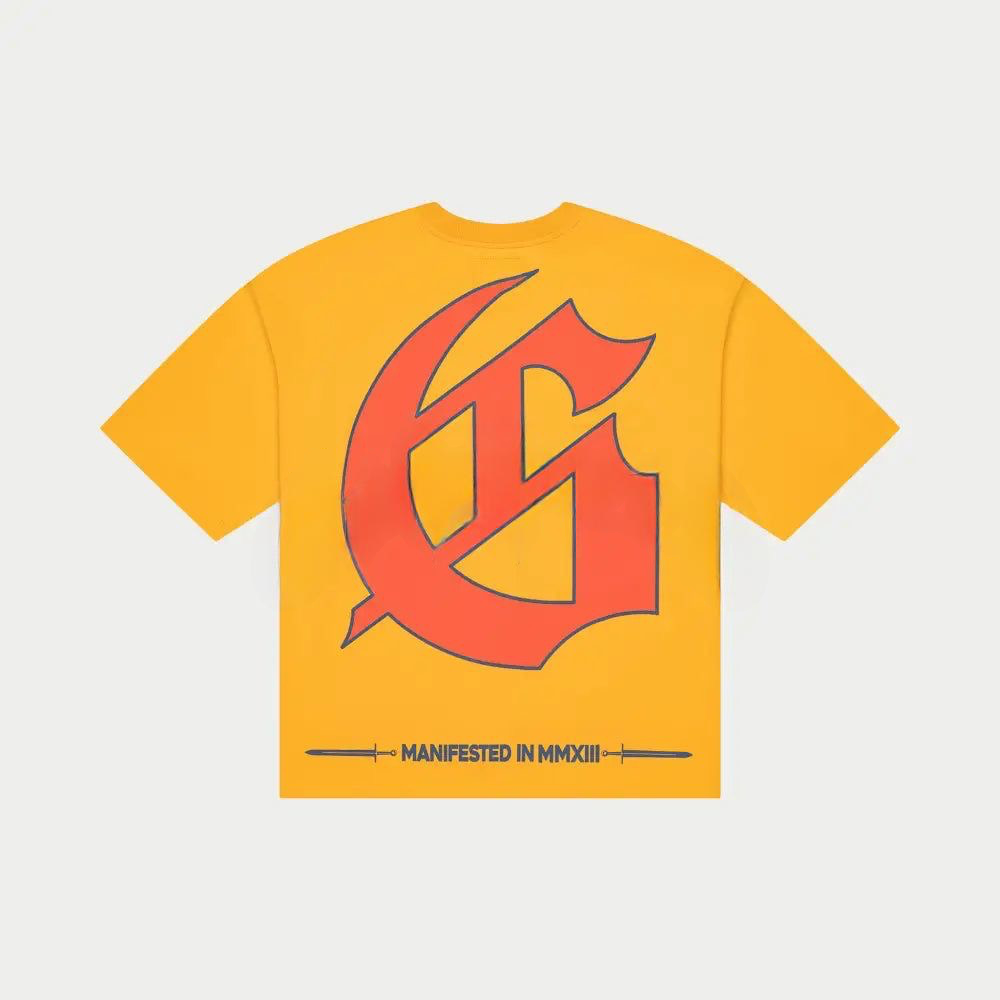Godspeed Sea Sick T-Shirt Yellow