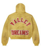 Vale Forever Sun Cluster Zip Up Hoodie Mustard Yellow